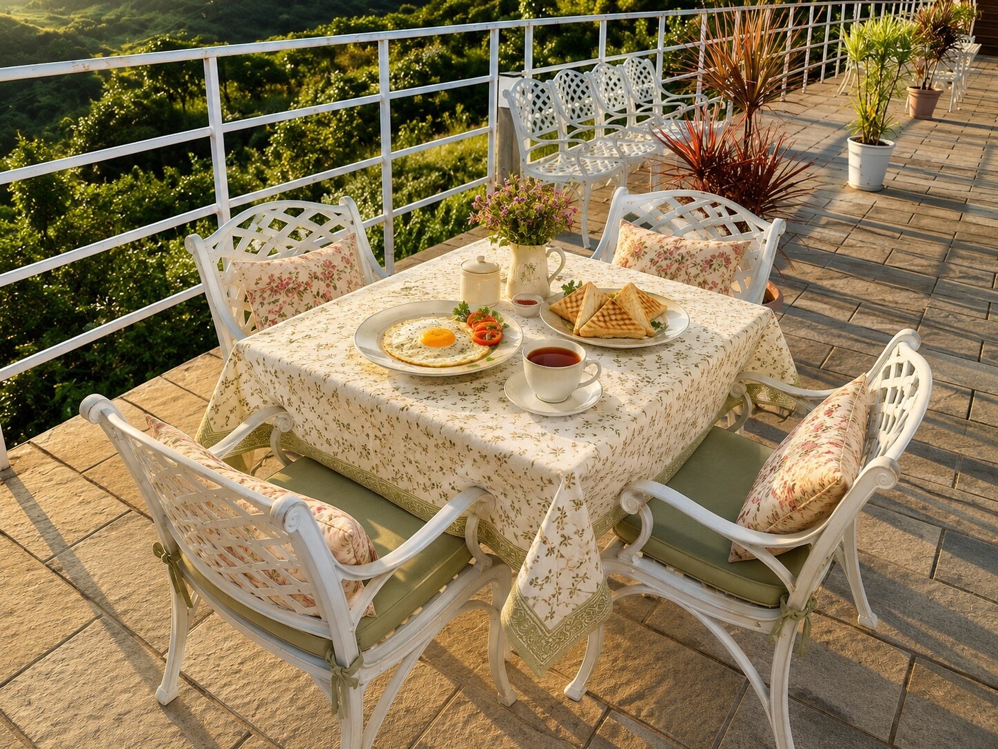 Destination dining experience under the stars