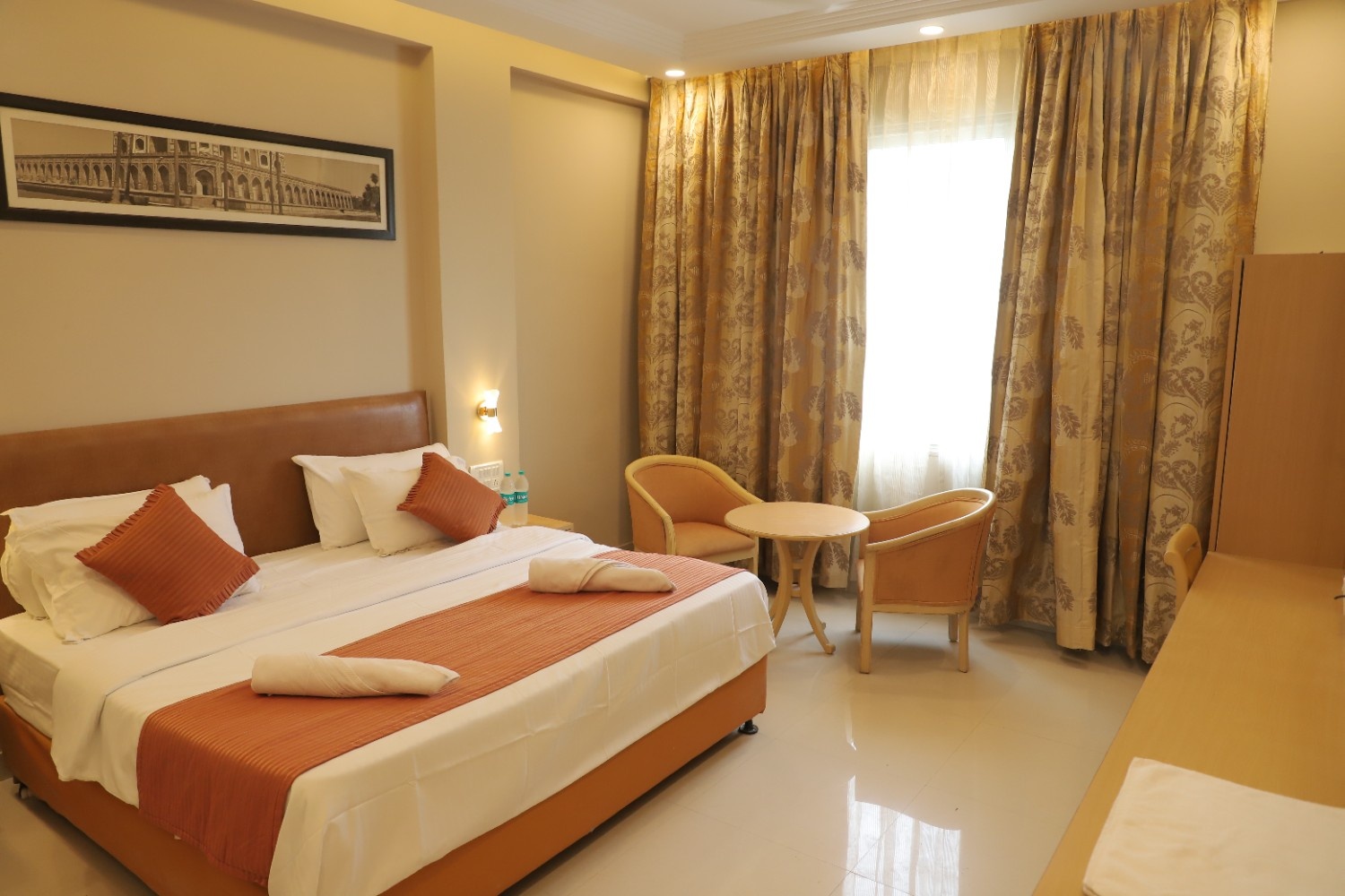 Deluxe room at Tattva Resort Udaipur